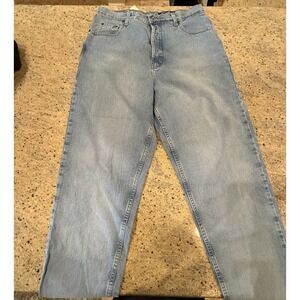 Eddie Bauer Denim Womens Size 12 Straight Leg Blue Jeans 90s-2000s Buttonfly